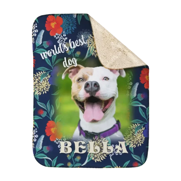 Personalized Pet Blanket