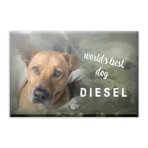 Glass Plaque - Small Landscape - Camo