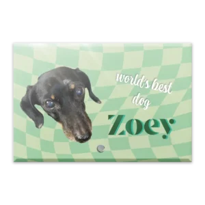 Glass Plaque - Small Landscape - Checkered