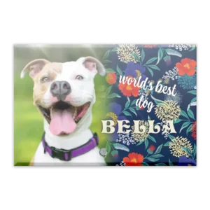 Glass Plaque - Small Landscape - Floral