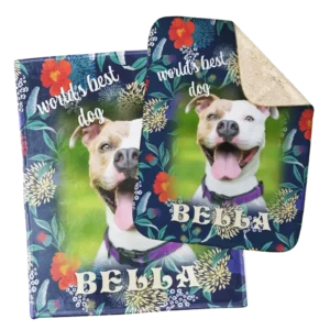 Blanket and Dog Blanket - Floral