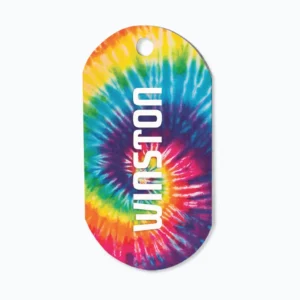 Personalized Pet Tag - Tiedye