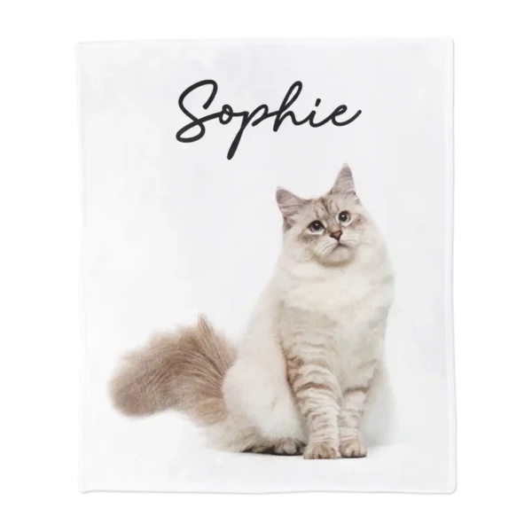 Personalized Pet Blanket, Large - Sophie