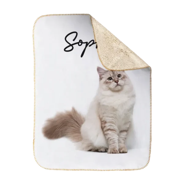 Personalized Pet Blanket, Small - Sophie