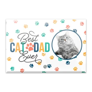 Glass Plaque - Small Landscape - Cat Paws