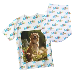 Pet Shirt and Matching My T Shirt - Pattern
