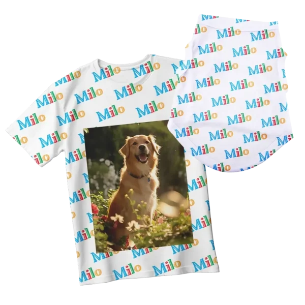 Pet Shirt and Matching My T Shirt - Pattern