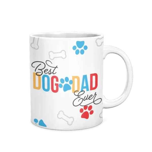 Personalized White Coffee Mug, 11oz - Gray - Image 3