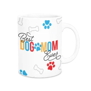 Personalized White Coffee Mug, 15oz - Gray