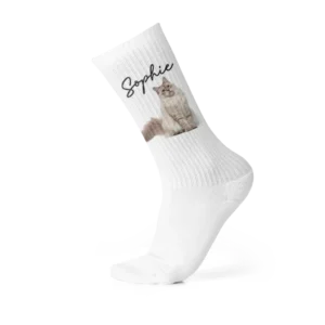 Personalized Pet Socks - Sophie