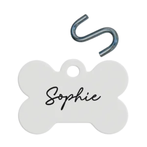 Personalized Bone Pet Tag - Sophie