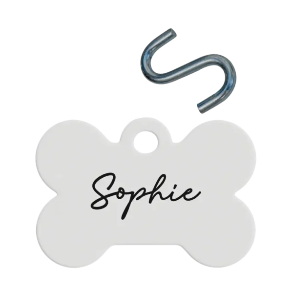 Personalized Bone Pet Tag - Sophie